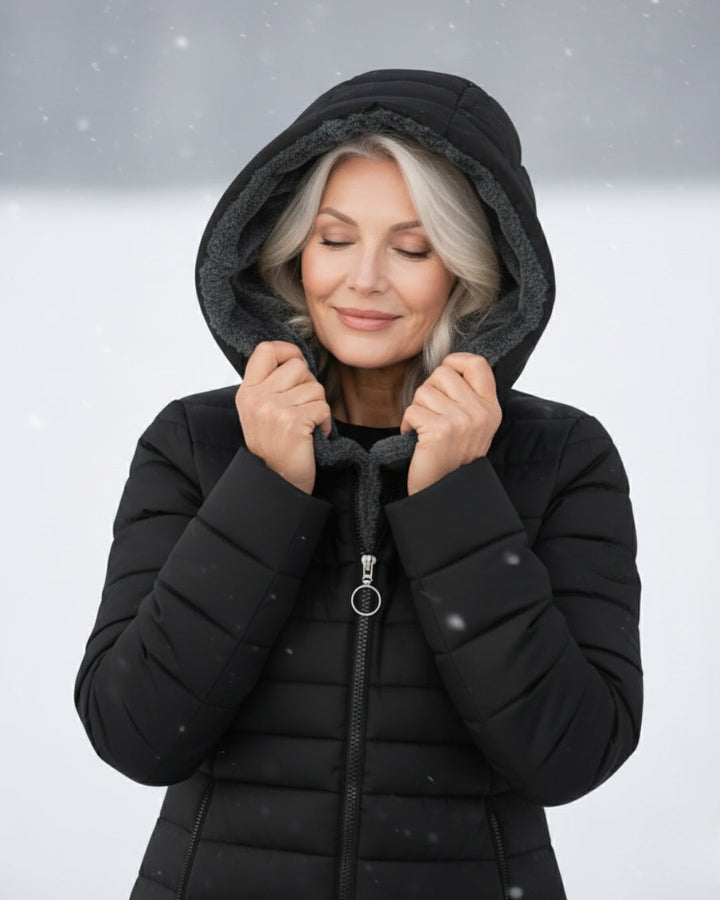 Clair | Double-Faced Fleece Puffer Jacket