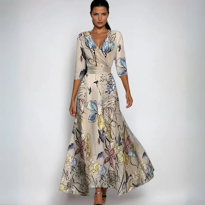 Emily™ | Elegant Floral Dress
