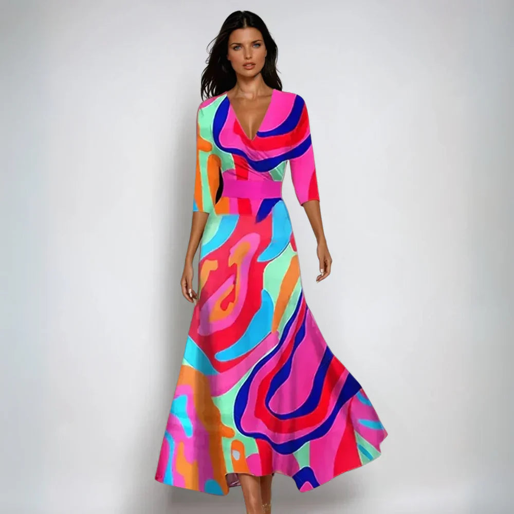 Emily™ | Elegant Floral Dress