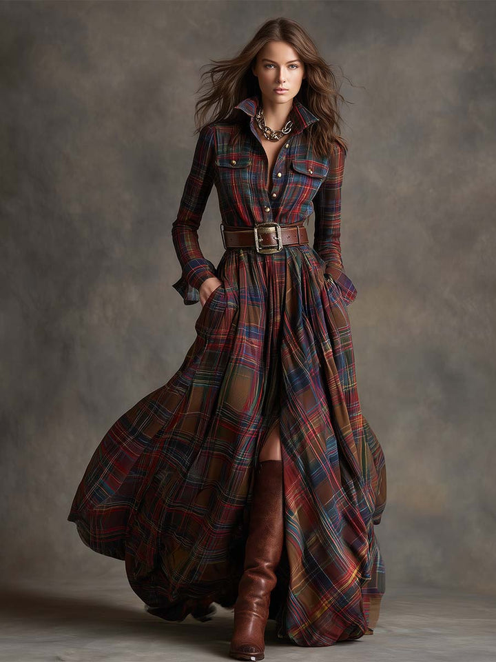Mireline | Button-Up Shirt Dress