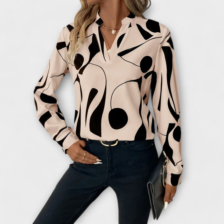 Clara | Elegant Blouse With Design