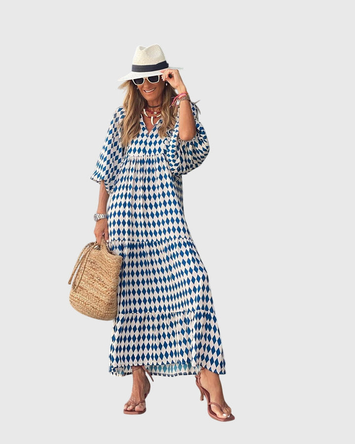 Clara | Boho Maxi Dress