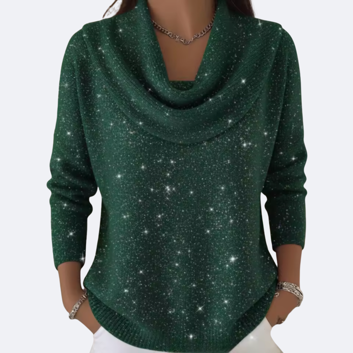LANA - Elegant Sweater with Sparkling Details