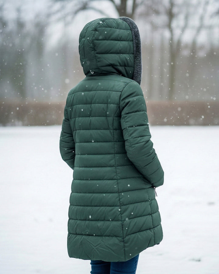 Clair | Double-Faced Fleece Puffer Jacket