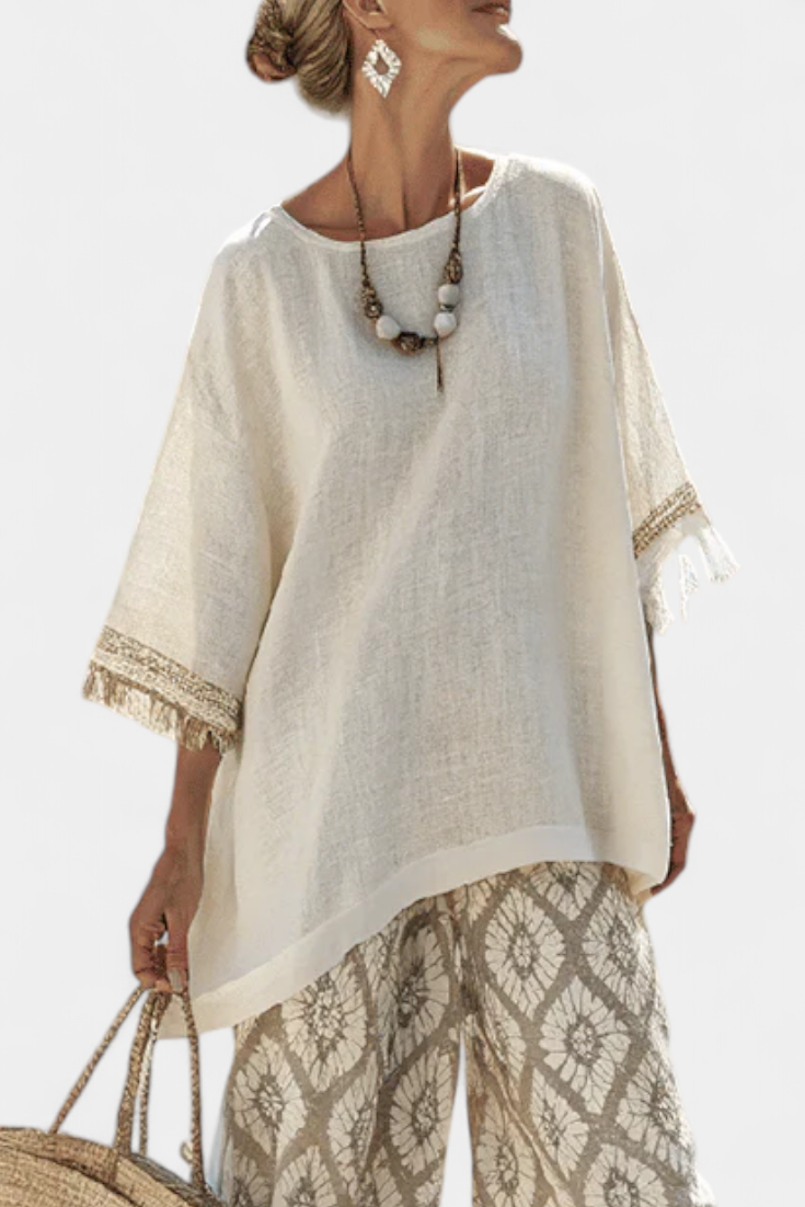 Ilaria – sophisticated top and casual pants