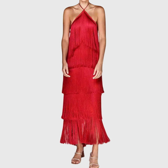 Clara | Tassel Dress