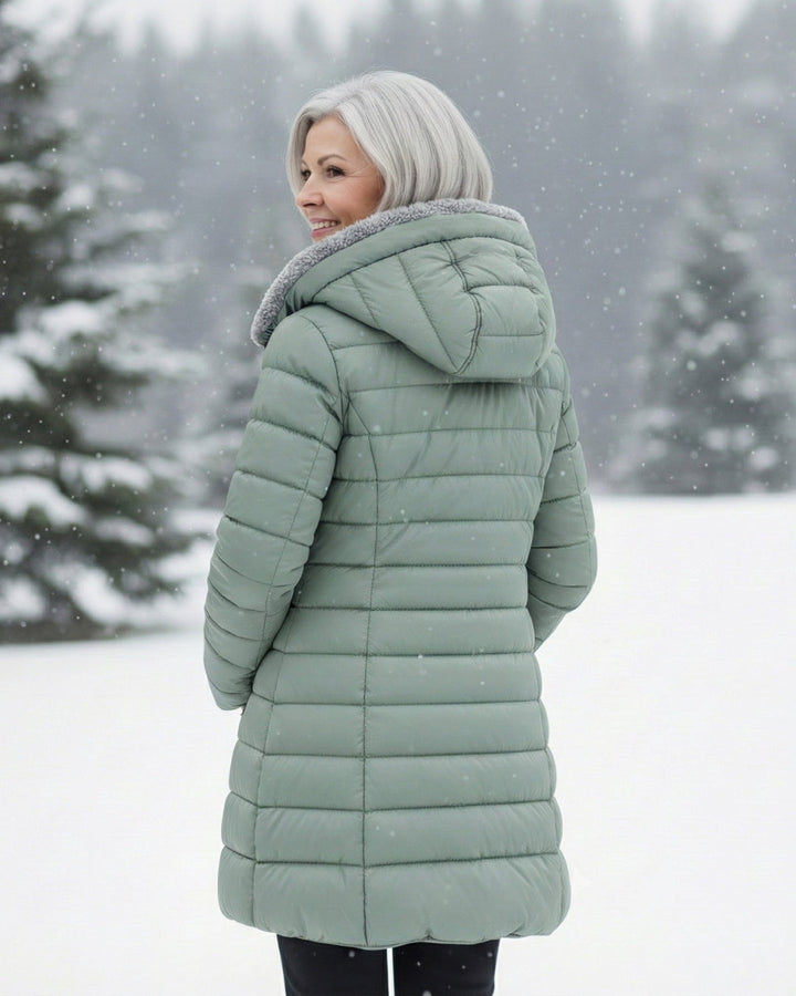 Clair | Double-Faced Fleece Puffer Jacket