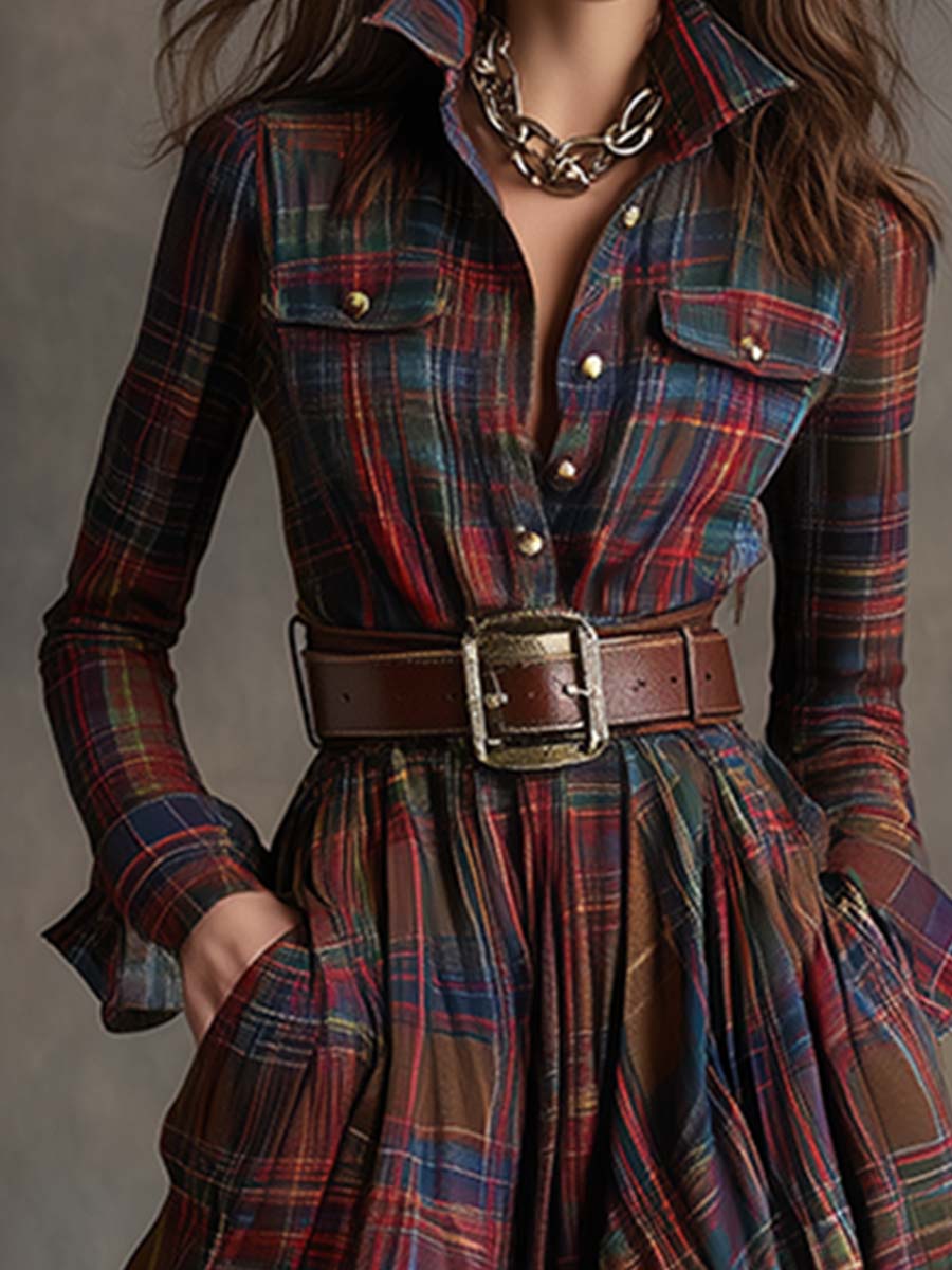 Mireline | Button-Up Shirt Dress