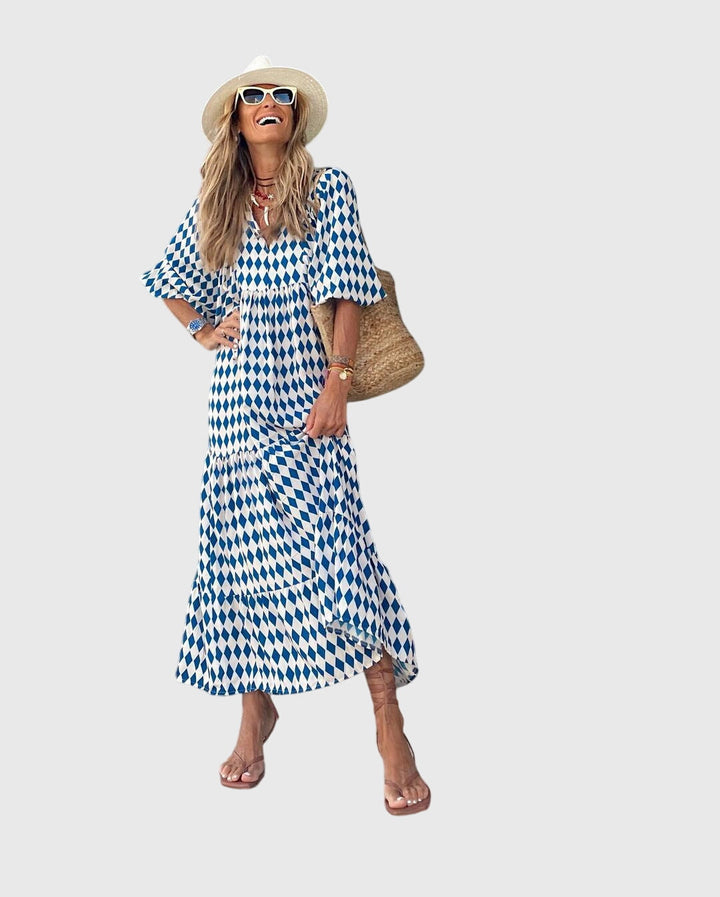 Clara | Boho Maxi Dress