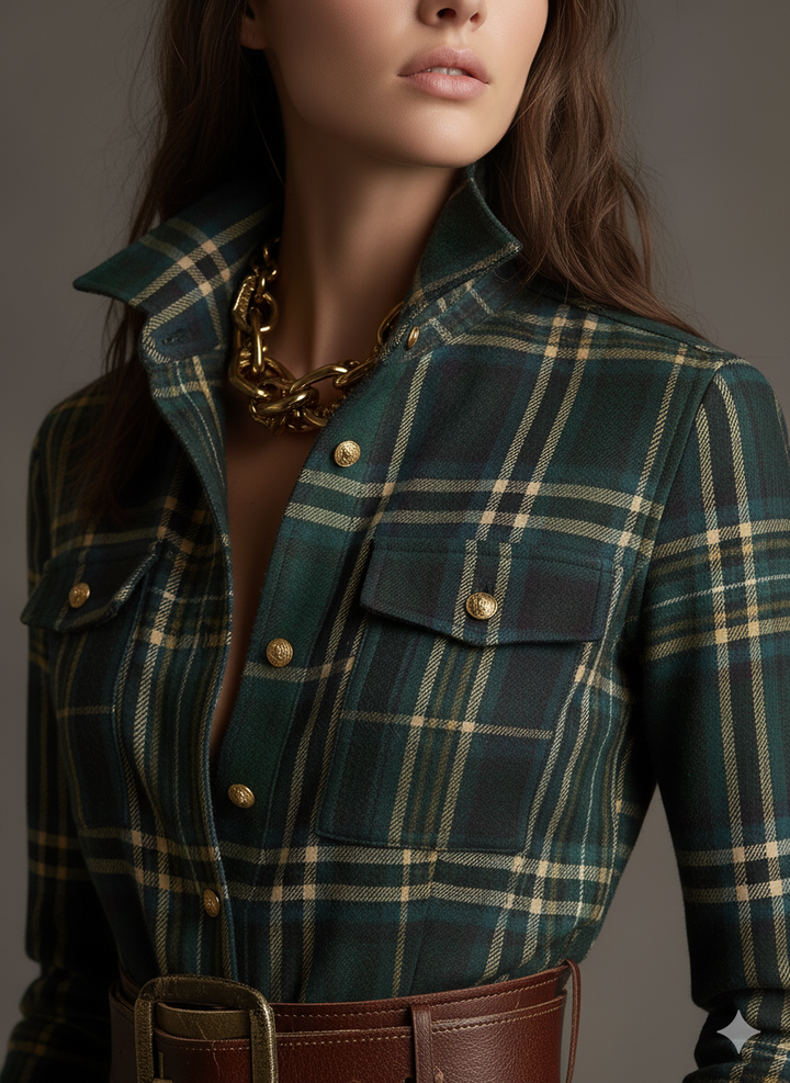 Mireline | Button-Up Shirt Dress