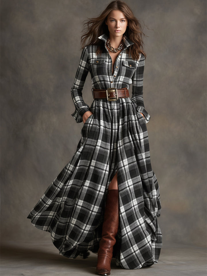 Mireline | Button-Up Shirt Dress