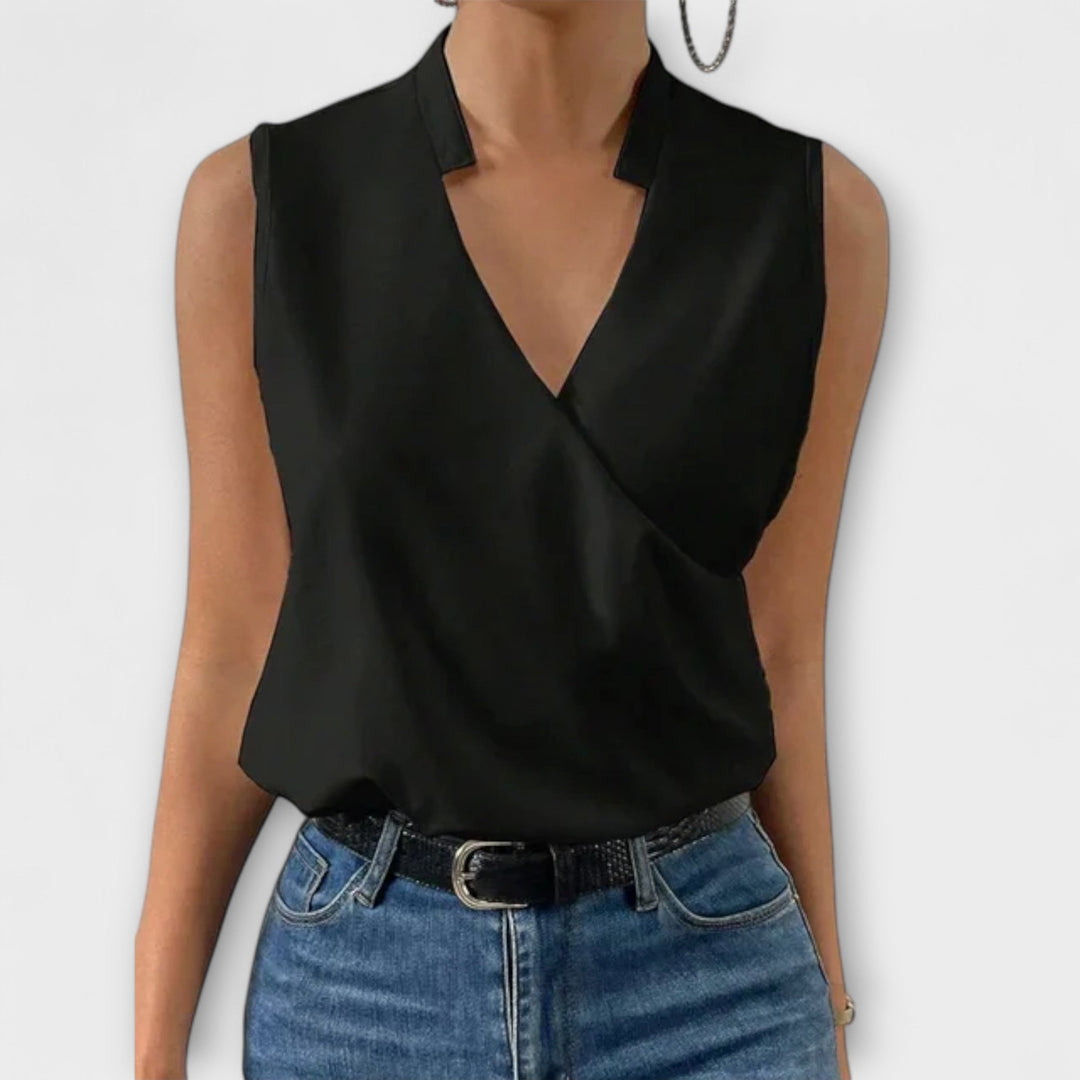 Clara | Elegant V-neck Top
