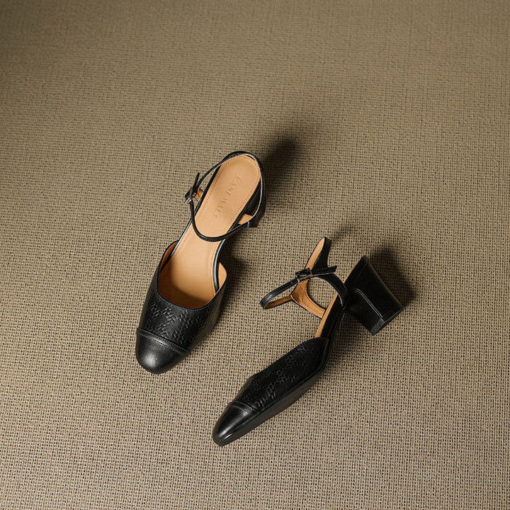 Elegant High Heels Made of Genuine Leather Valery