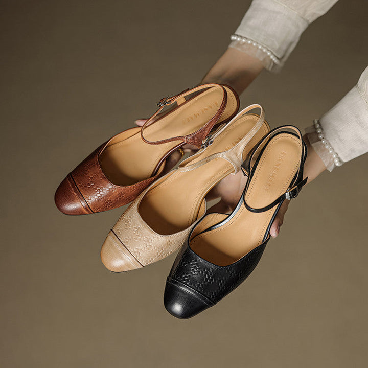 Elegant High Heels Made of Genuine Leather Valery