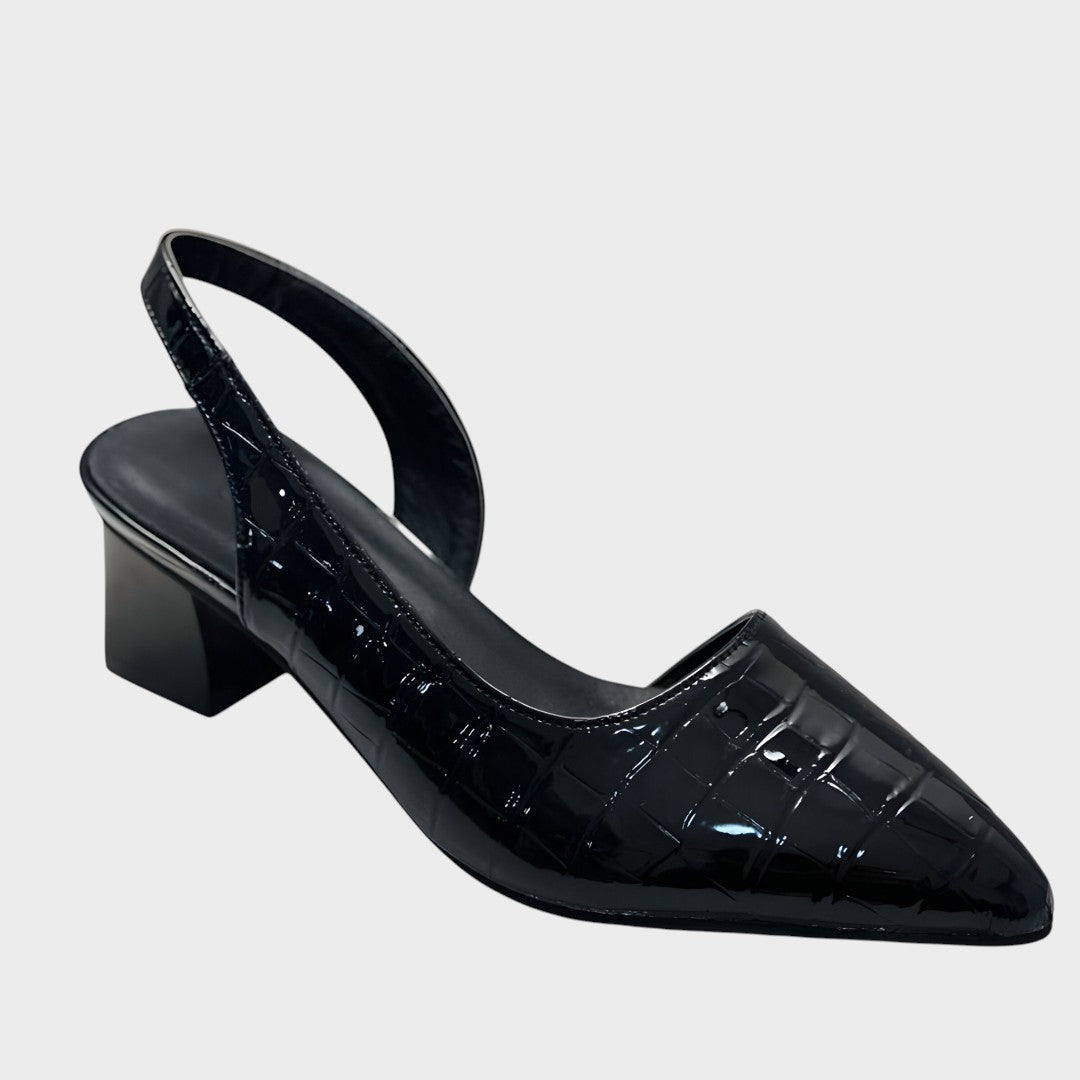Mirela | Leather Stiletto Heels