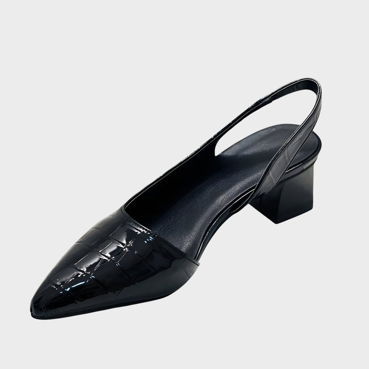 Mirela | Leather Stiletto Heels