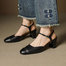 Elegant High Heels Made of Genuine Leather Valery