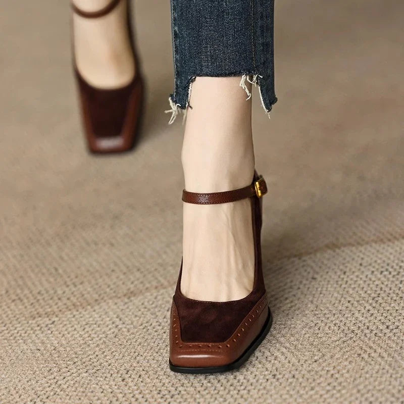 Elegant Heels in Earth Color