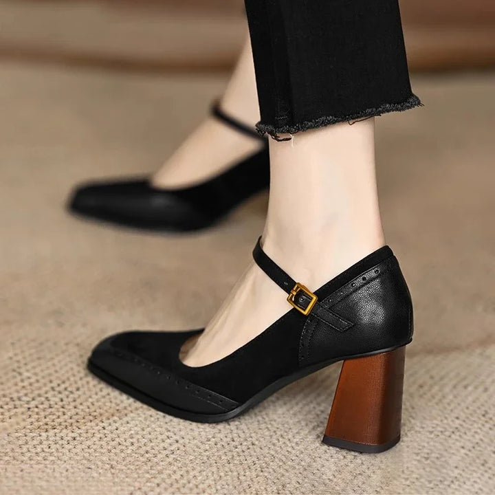 Elegant Heels in Earth Color