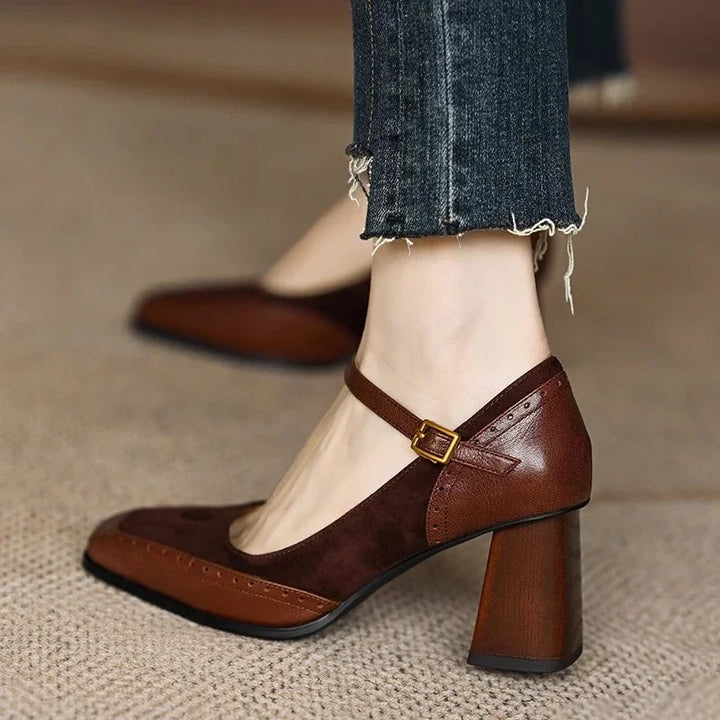 Elegant Heels in Earth Color