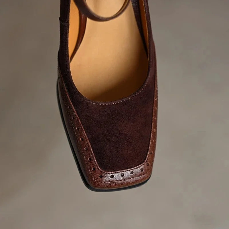 Elegant Heels in Earth Color