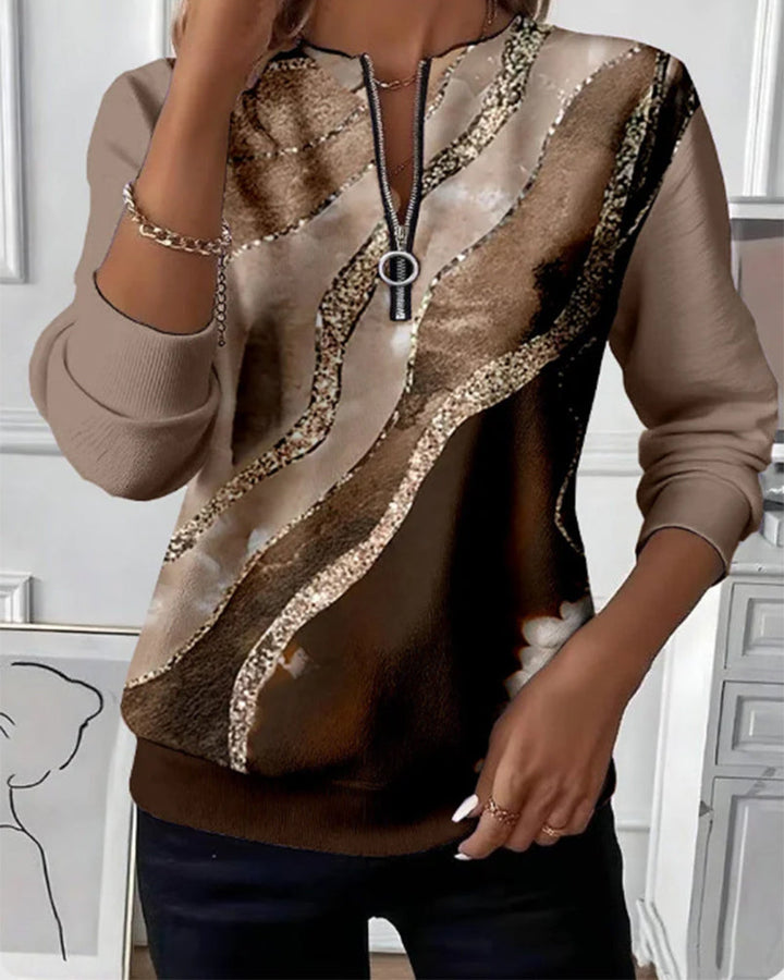 Victoria - Half-Zip Sweatshirt