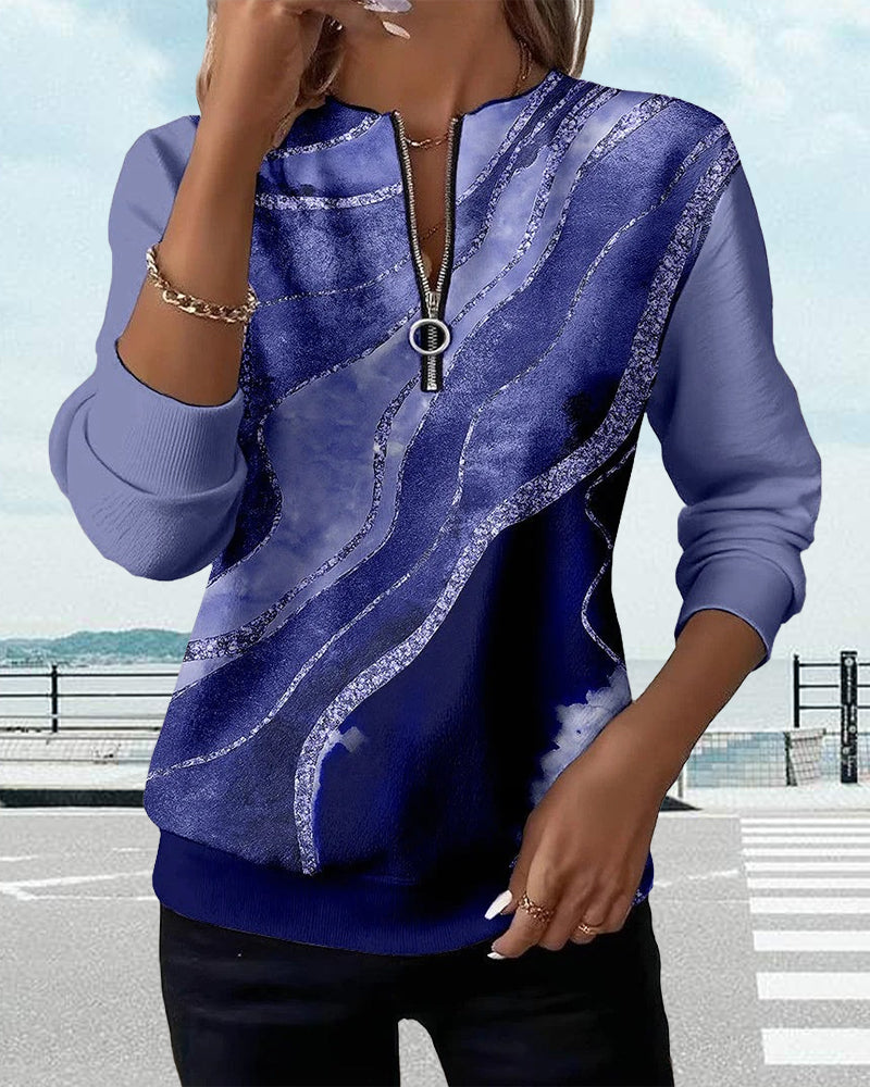 Victoria - Half-Zip Sweatshirt