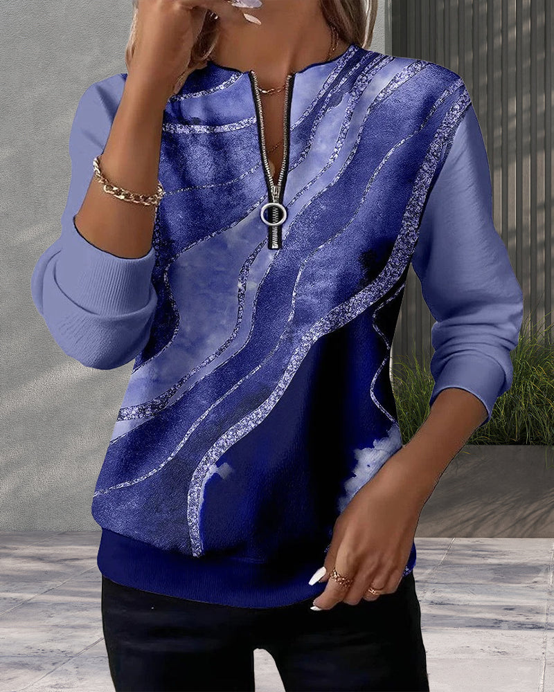 Victoria - Half-Zip Sweatshirt