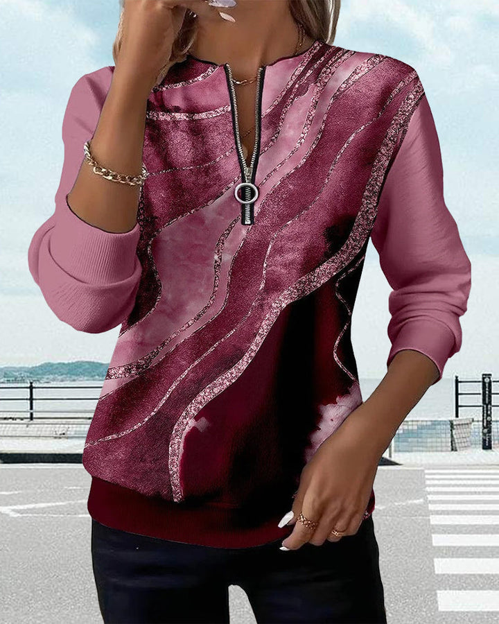 Victoria - Half-Zip Sweatshirt