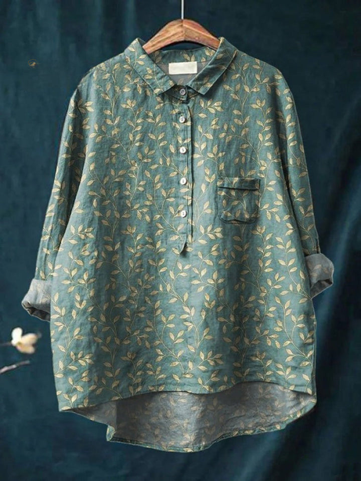 Tiziana – Linen Patterned Shirt