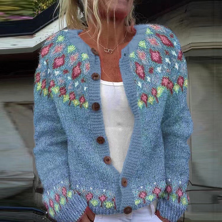 Quinn | Vintage Icelandic Cardigan