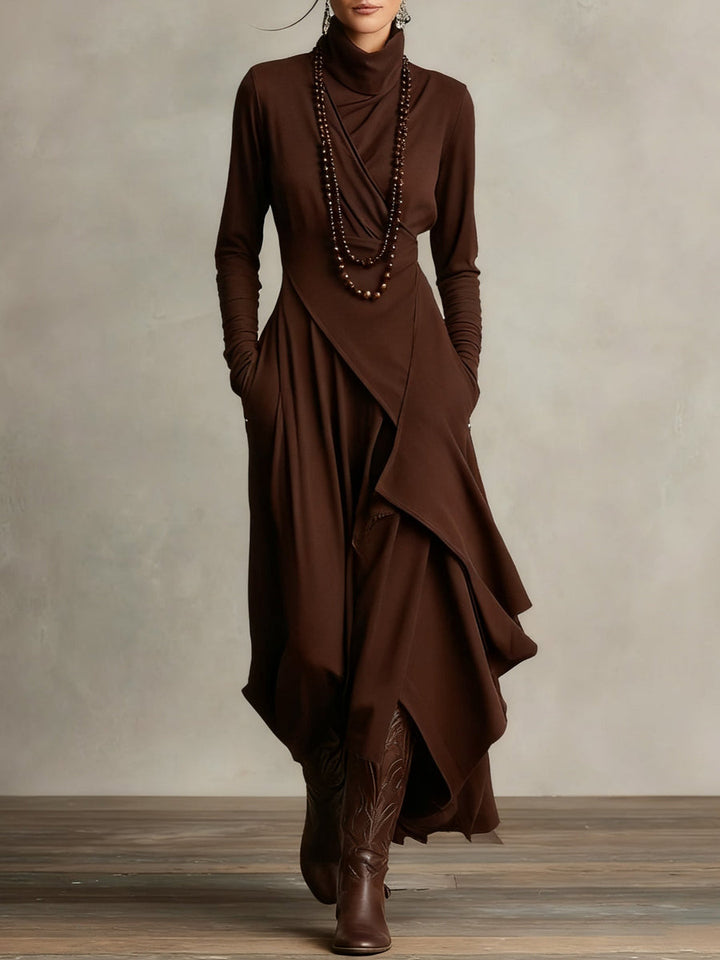 Patrizia – Asymmetrical Maxi Tunic Dress