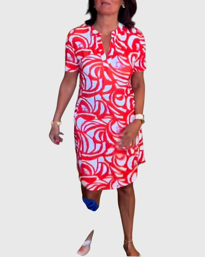 Clara | Flattering Avenue Walk Dress