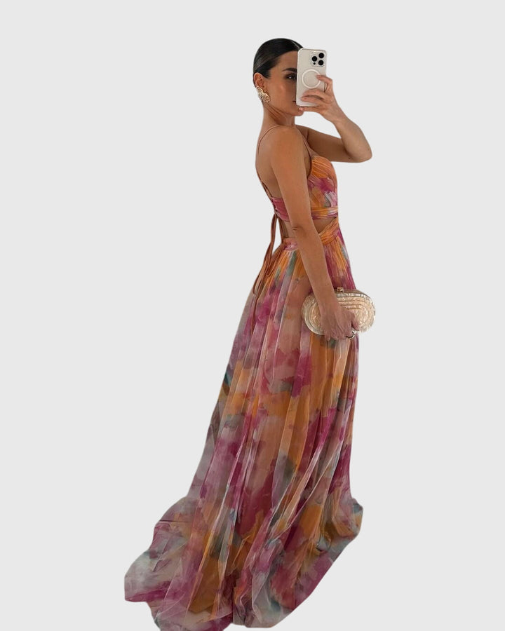 Clara | Floral Maxi Dress