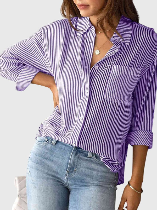 Clara | Collared Neck Shirt