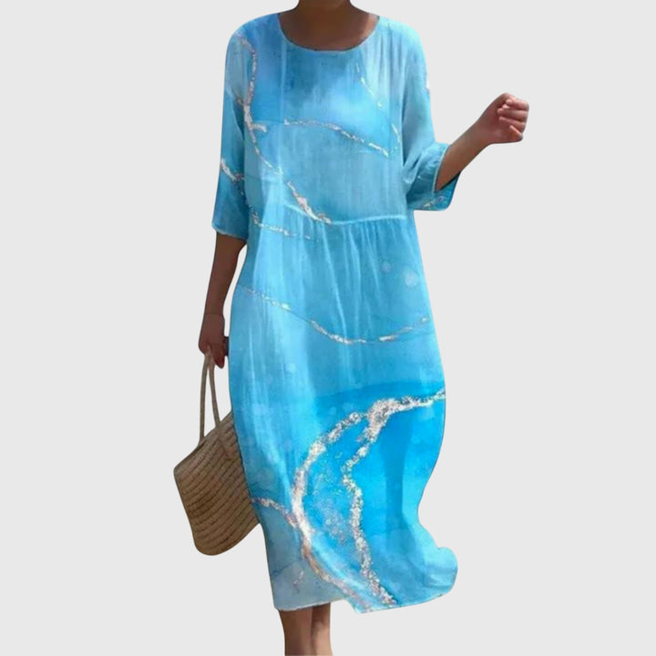 Clara | Stylish Floral Maxi Dress