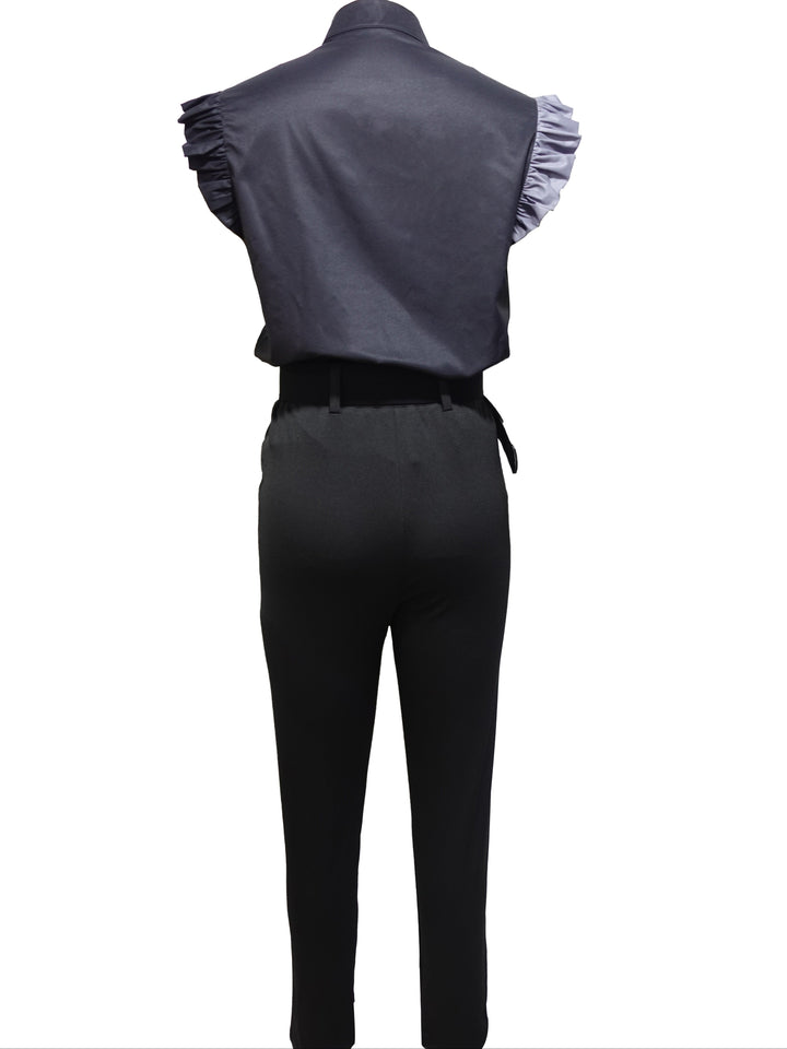 Florabel - Elegant Set with Ruffled Sleeves