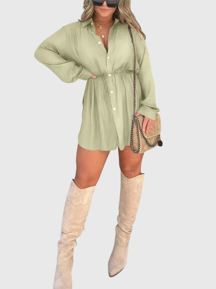 Clara | Elegant Romper Dress