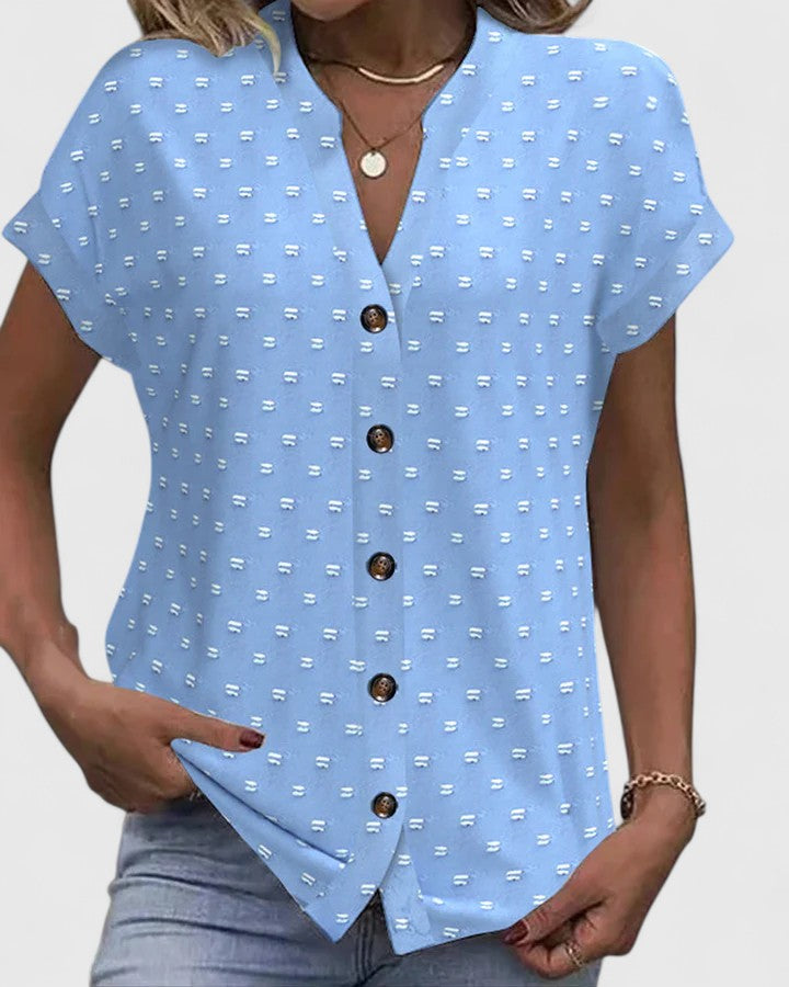 Clara | Comfortable V-Neck Shirt