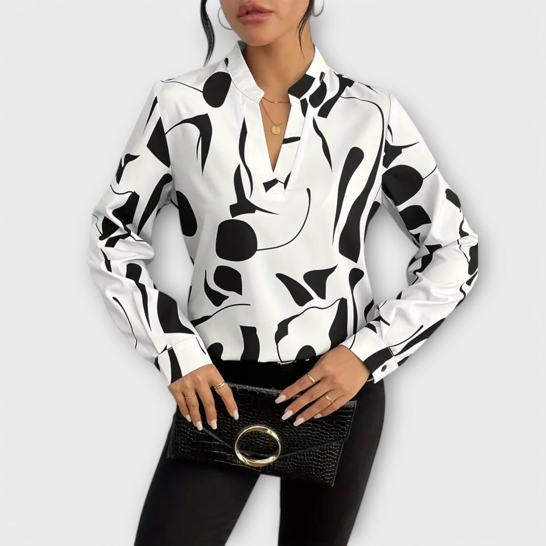 Clara | Elegant Blouse With Design