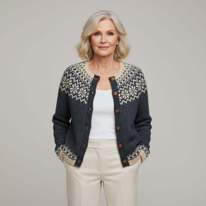 Hattie | Vintage Knitted Cardigan