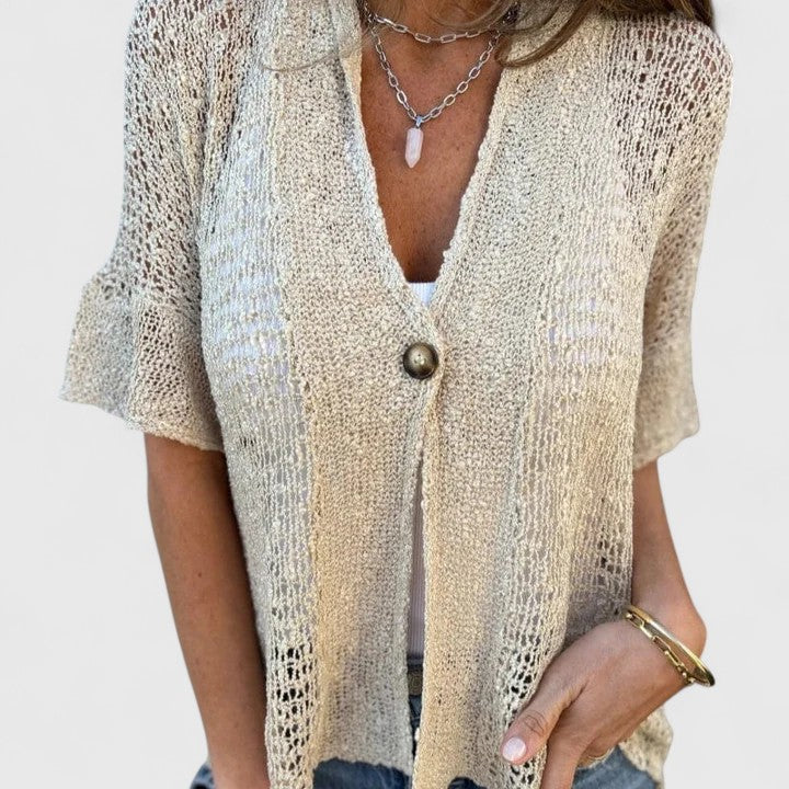 Clara | Elegant Knitted Shirt